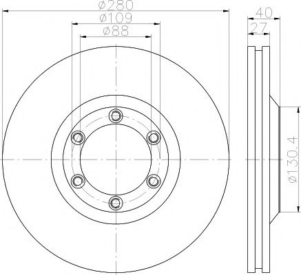 Disc frana ISUZU D-MAX (TFR, TFS) (2012 - 2016) TEXTAR 92174803 piesa NOUA