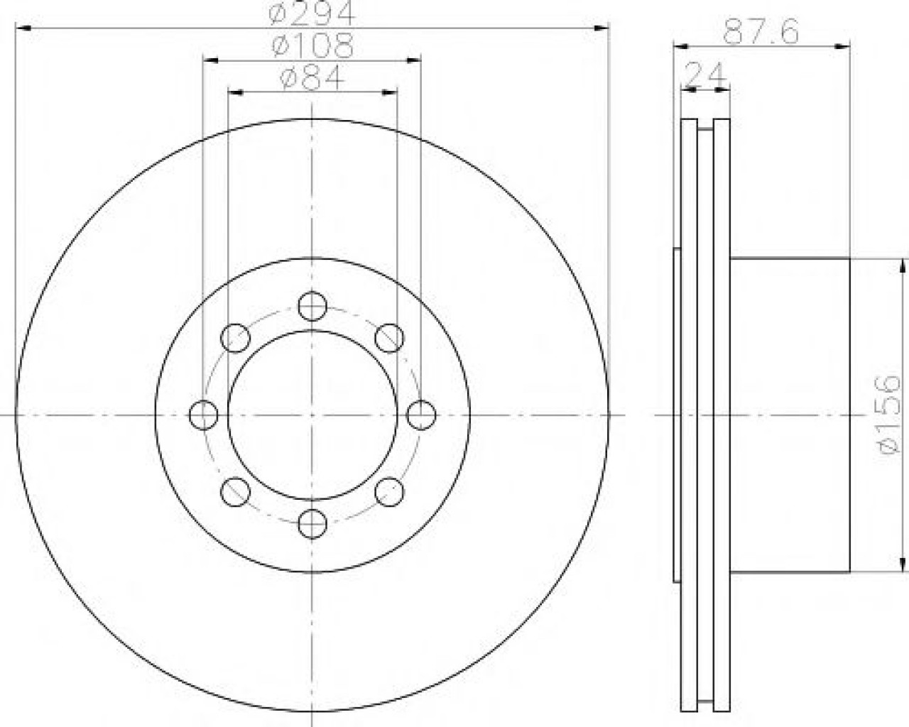 Disc frana IVECO DAILY IV bus (2006 - 2011) TEXTAR 92171700 piesa NOUA