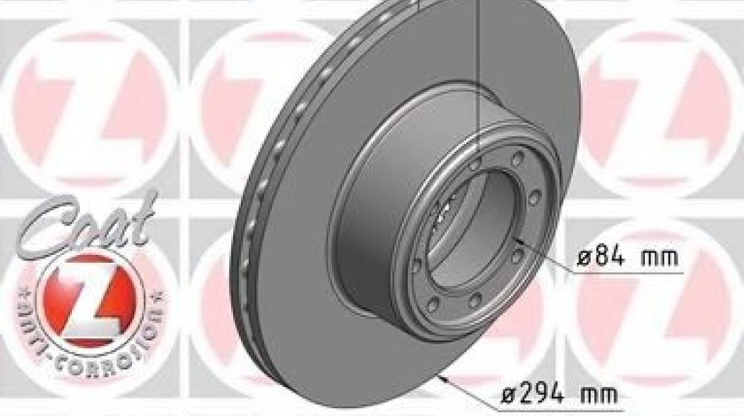 Disc frana IVECO DAILY V caroserie inchisa/combi (2011 - 2014) ZIMMERMANN 230.6271.20 piesa NOUA