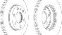 Disc frana IVECO DAILY V platou / sasiu (2011 - 20...