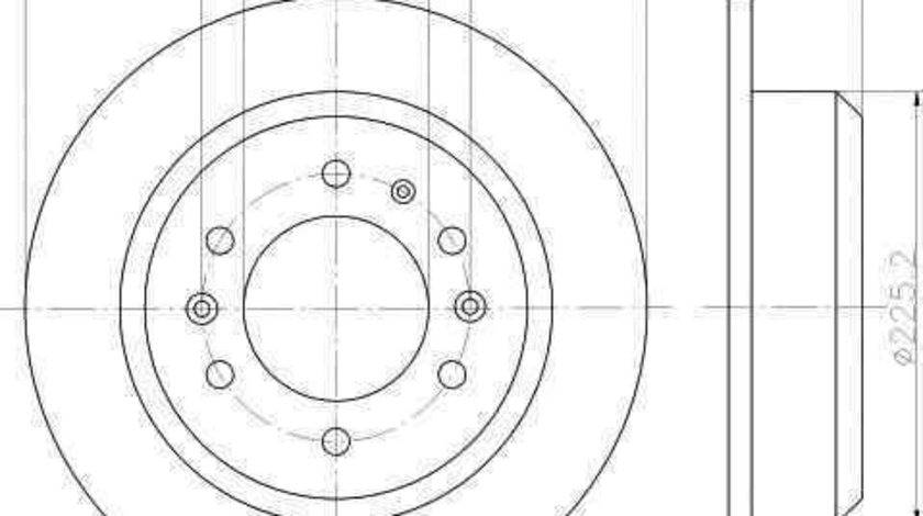 Disc frana KIA CARNIVAL / GRAND CARNIVAL III (VQ) TEXTAR 92161800