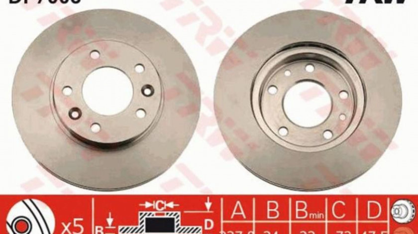 Disc frana Kia SEDONA Mk II (GQ) 1999-2016 #2 09840710