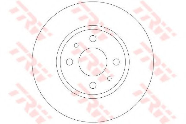 Disc frana LANCIA YPSILON (312, 846) (2011 - 2016) TRW DF6231 piesa NOUA