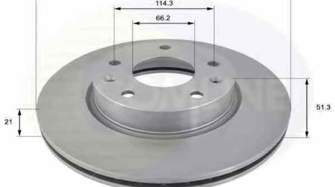 Disc frana LAND ROVER FREELANDER Soft Top COMLINE ADC1309V