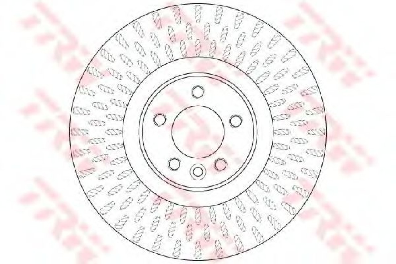 Disc frana LAND ROVER RANGE ROVER IV (LG) (2012 - 2016) TRW DF6508S piesa NOUA