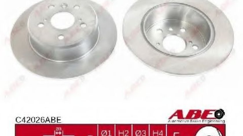 Disc frana LEXUS ES (MCV_, VZV_) (1996 - 2008) ABE C42026ABE piesa NOUA