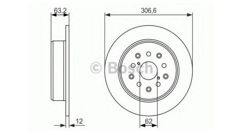 Disc frana Lexus GS (UZS161, JZS160) 1997-2005 #2 08A03810