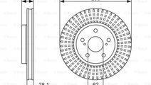 Disc frana Lexus IS II (GSE2_, ALE2_, USE2_) 2005-...