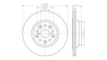 Disc frana Lexus LS (UVF4_, USF4_) 2006-2016 #2 18...