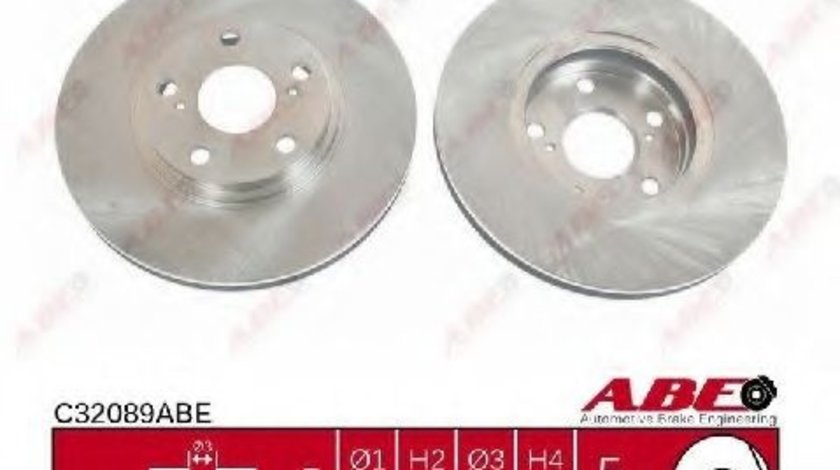 Disc frana LEXUS RX (MCU15) (2000 - 2003) ABE C32089ABE piesa NOUA