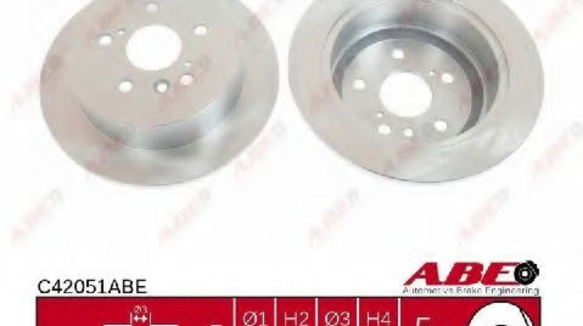 Disc frana LEXUS RX (MHU3, GSU3, MCU3) (2003 - 2008) ABE C42051ABE piesa NOUA