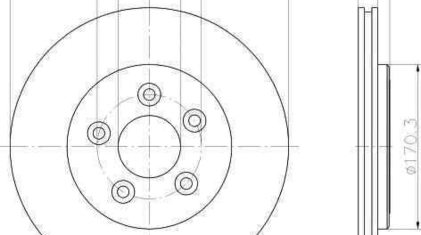 Disc frana LINCOLN LS TEXTAR 92099100