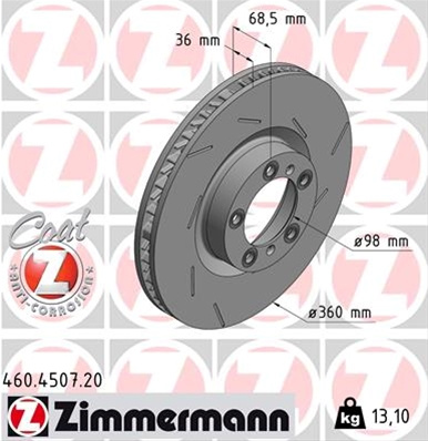 Disc Frana Livabil La Bucata Zimmermann Porsche 460.4507.20