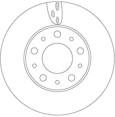 Disc Frana Livrabil 1 Buc Trw Citroën DF6918S