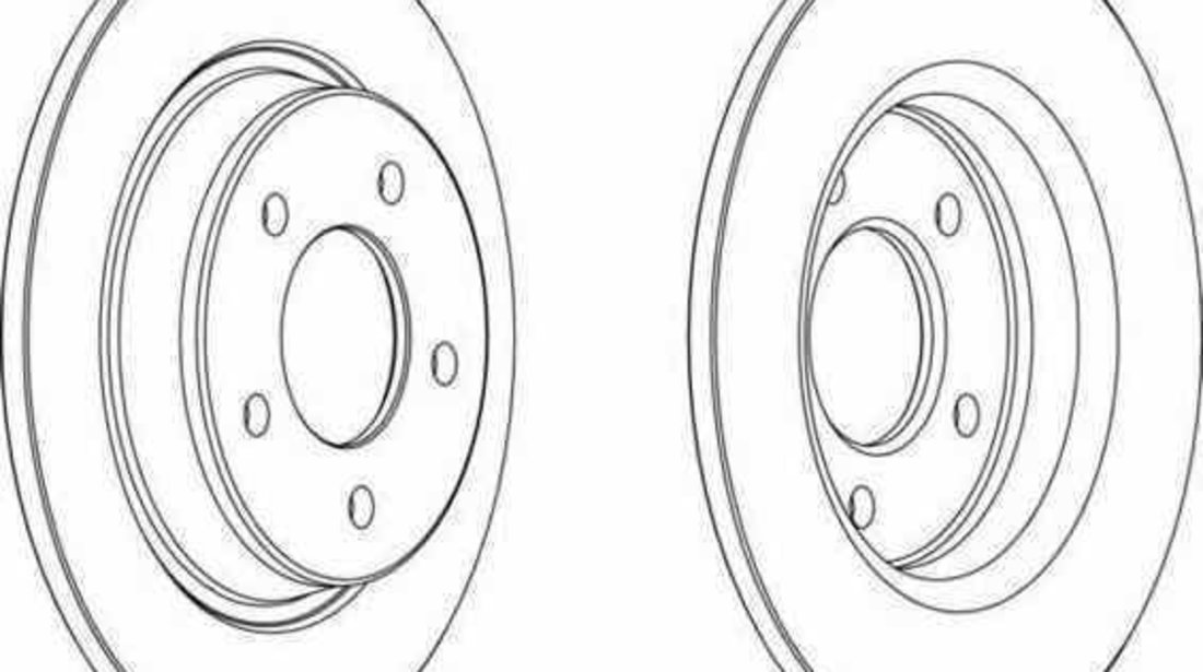 Disc frana MAZDA 3 BK FERODO DDF1546