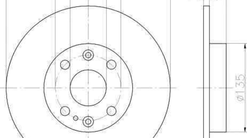 Disc frana MAZDA 323 C IV (BG) TEXTAR 92061700