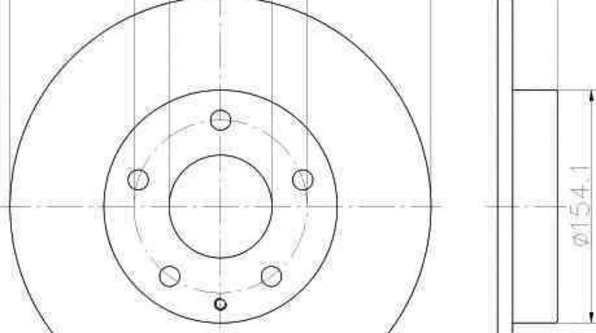 Disc frana MAZDA 6 combi (GJ, GH) TEXTAR 92254703