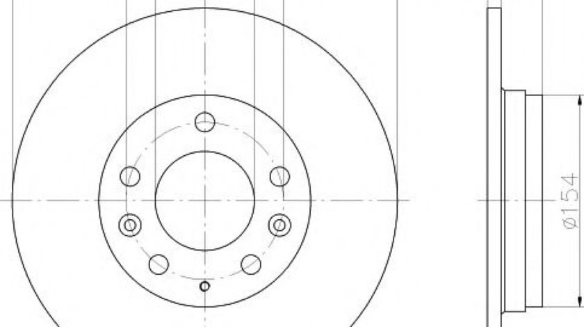 Disc frana MAZDA 6 (GG) (2002 - 2008) TEXTAR 92125603 piesa NOUA