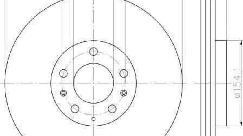 Disc frana MAZDA 6 (GG) TEXTAR 92166300