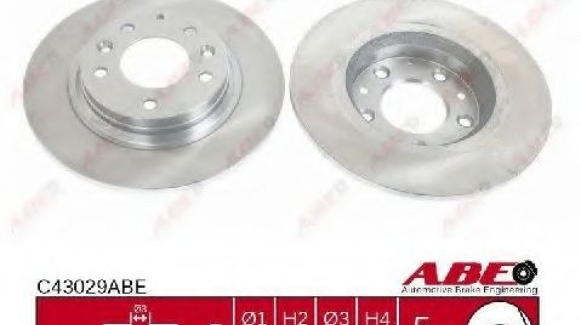 Disc frana MAZDA 6 Hatchback (GH) (2007 - 2016) ABE C43029ABE piesa NOUA