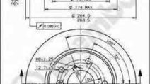 Disc frana MAZDA 626 III Hatchback (GD) BREMBO 09....