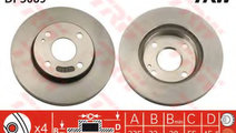 Disc frana MAZDA DEMIO (DW) (1996 - 2003) TRW DF30...