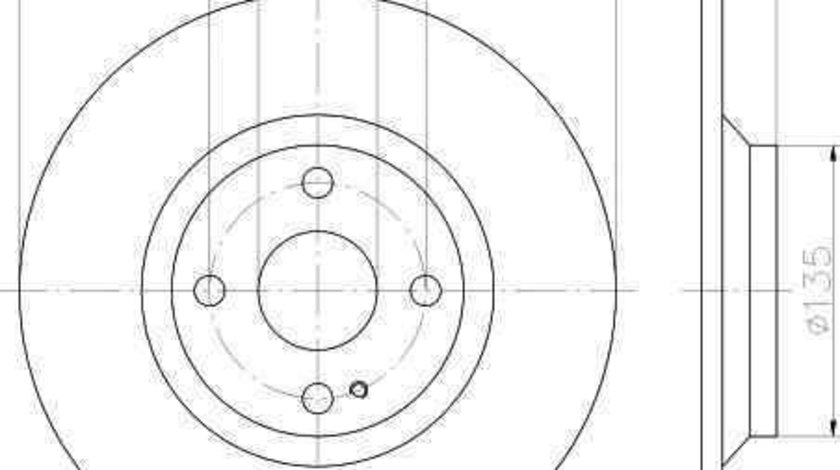 Disc frana MAZDA MX-5 II (NB) TEXTAR 92188303