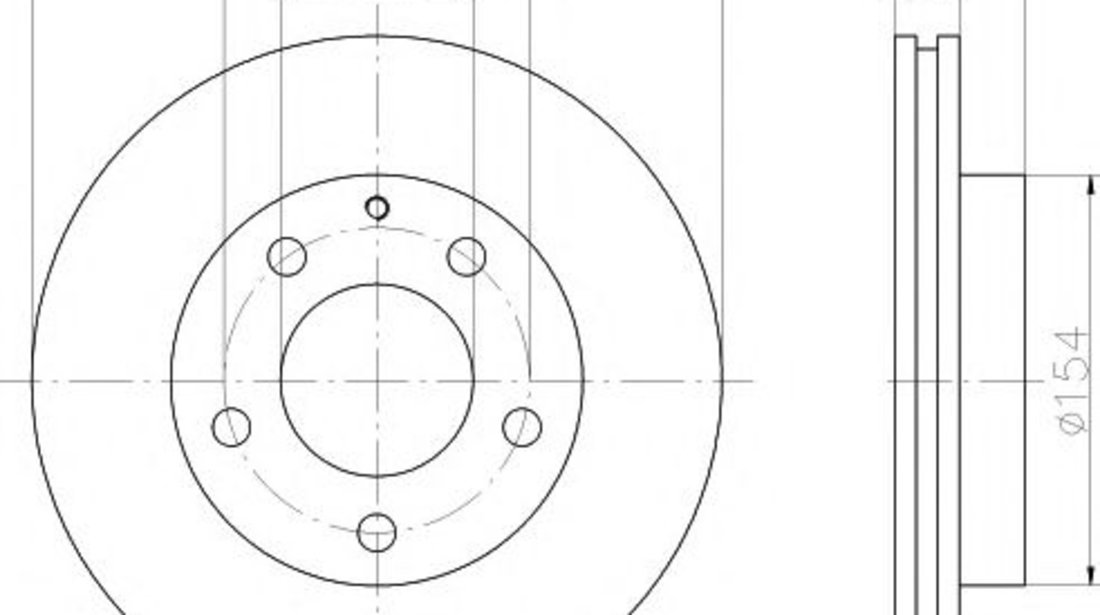 Disc frana MAZDA PREMACY (CP) (1999 - 2005) TEXTAR 92062000 piesa NOUA