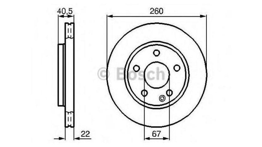 Disc frana Mercedes A-CLASS (W168) 1997-2004 #3 09735910