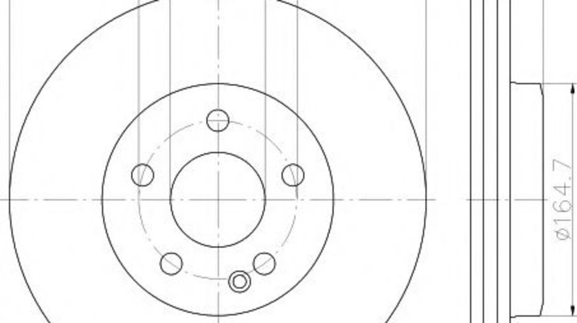 Disc frana MERCEDES A-CLASS (W176) (2012 - 2016) TEXTAR 92254803 piesa NOUA