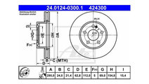 Disc frana Mercedes B-CLASS (W246, W242) 2011-2016...