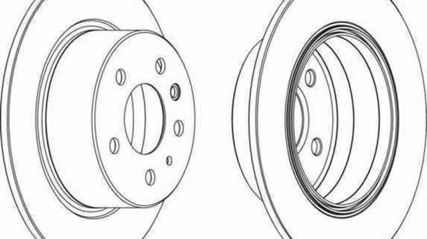 Disc frana MERCEDES-BENZ /8 W115 FERODO DDF003