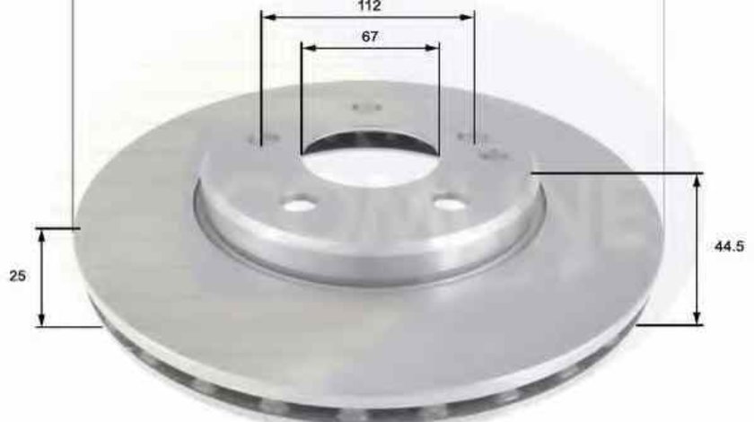 Disc frana MERCEDES-BENZ A-CLASS W169 COMLINE ADC1641V