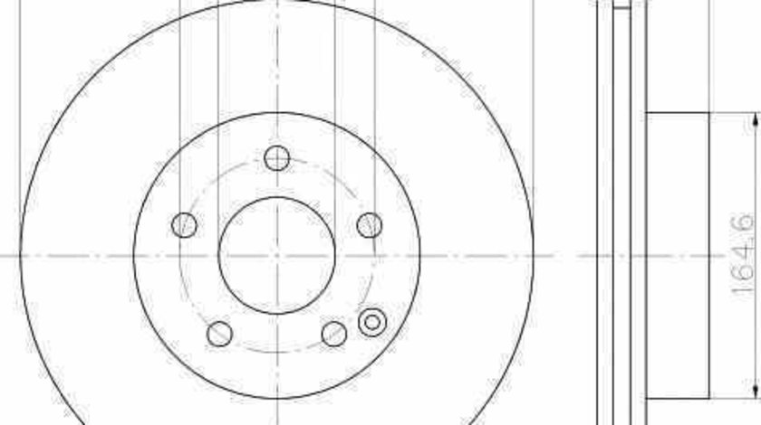 Disc frana MERCEDES-BENZ BBDC C-CLASS W204 TEXTAR 92163203