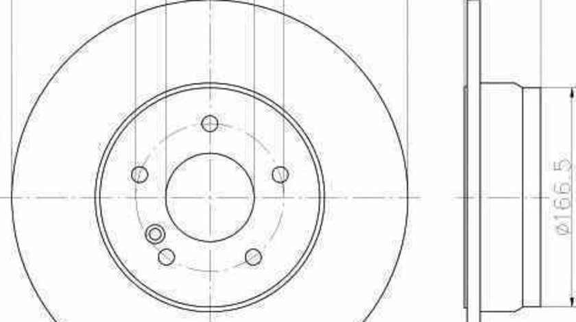 Disc frana MERCEDES-BENZ BBDC C-CLASS W204 TEXTAR 92163303