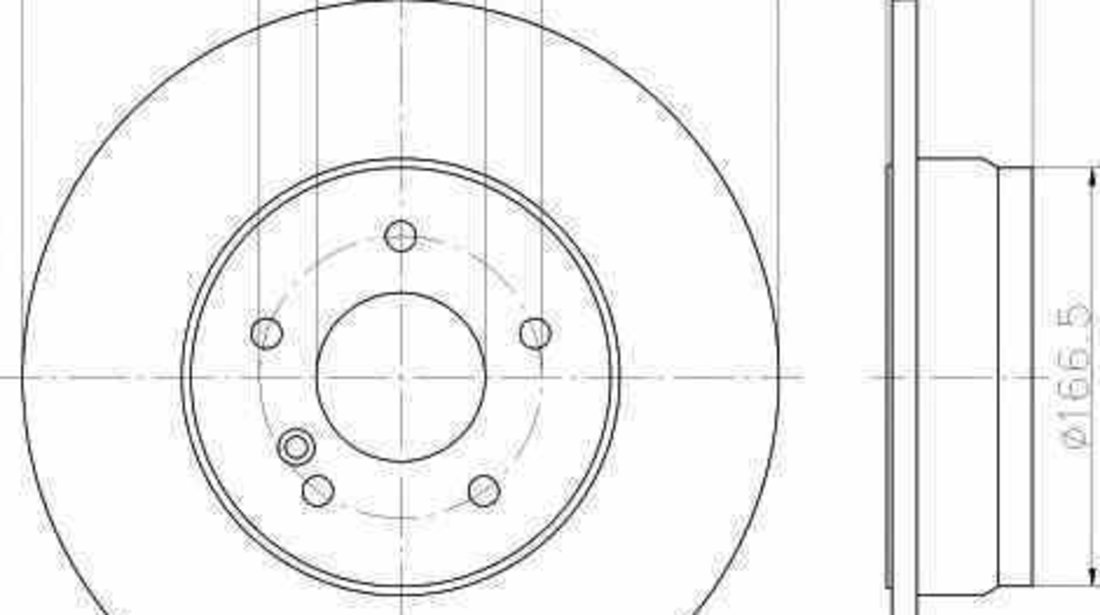 Disc frana MERCEDES-BENZ C-CLASS W204 TEXTAR 92163303