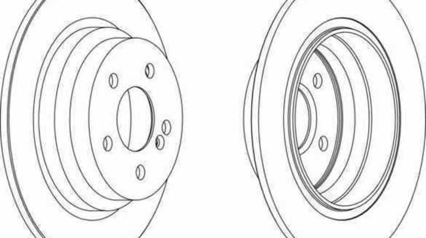 Disc frana MERCEDES-BENZ E-CLASS W211 FERODO DDF1308C