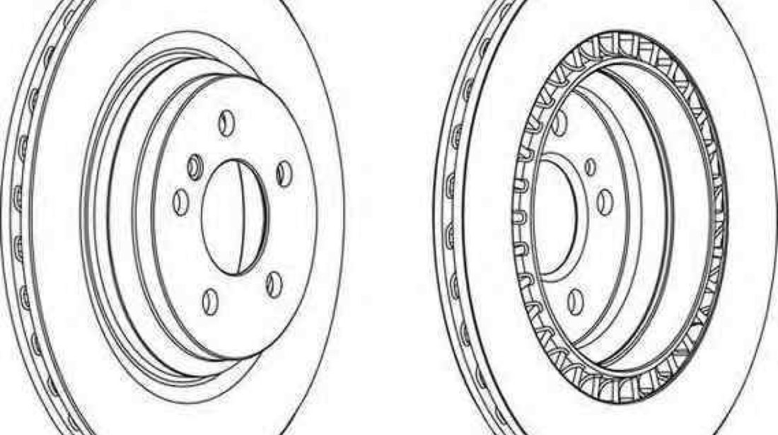 Disc frana MERCEDES-BENZ S-CLASS W222 V222 X222 FERODO DDF1771C-1