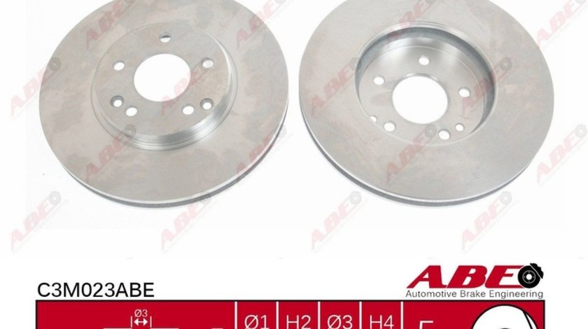 Disc frana MERCEDES-BENZ SL R230 Producator ABE C3M023ABE