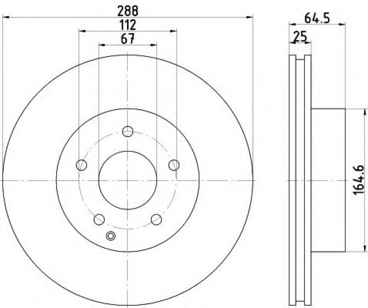 Disc frana MERCEDES C-CLASS Cupe (C204) (2011 - 2016) TEXTAR 92159603 piesa NOUA