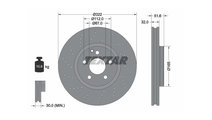 Disc frana Mercedes CLS (C218) 2011-2016 #2 000421...