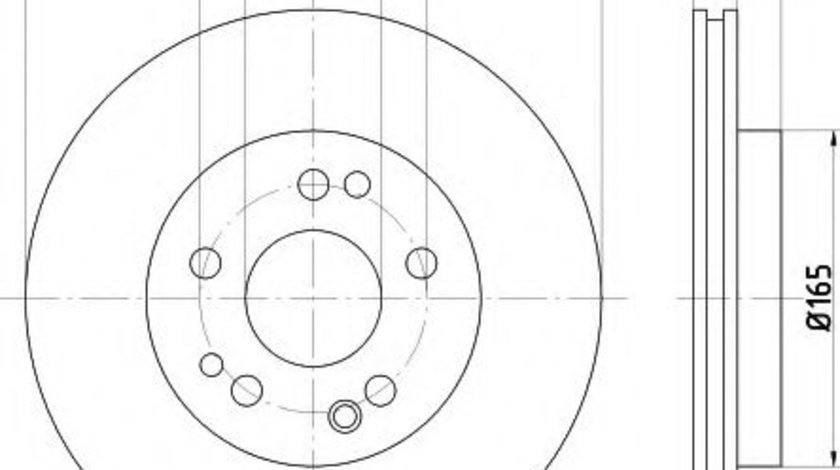 Disc frana MERCEDES E-CLASS Cabriolet (A124) (1993 - 1998) TEXTAR 92031900 piesa NOUA