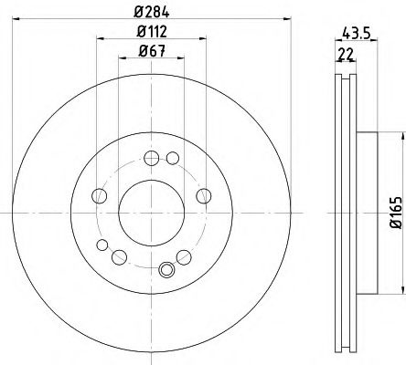 Disc frana MERCEDES E-CLASS Combi (S124) (1993 - 1996) TEXTAR 92031900 piesa NOUA