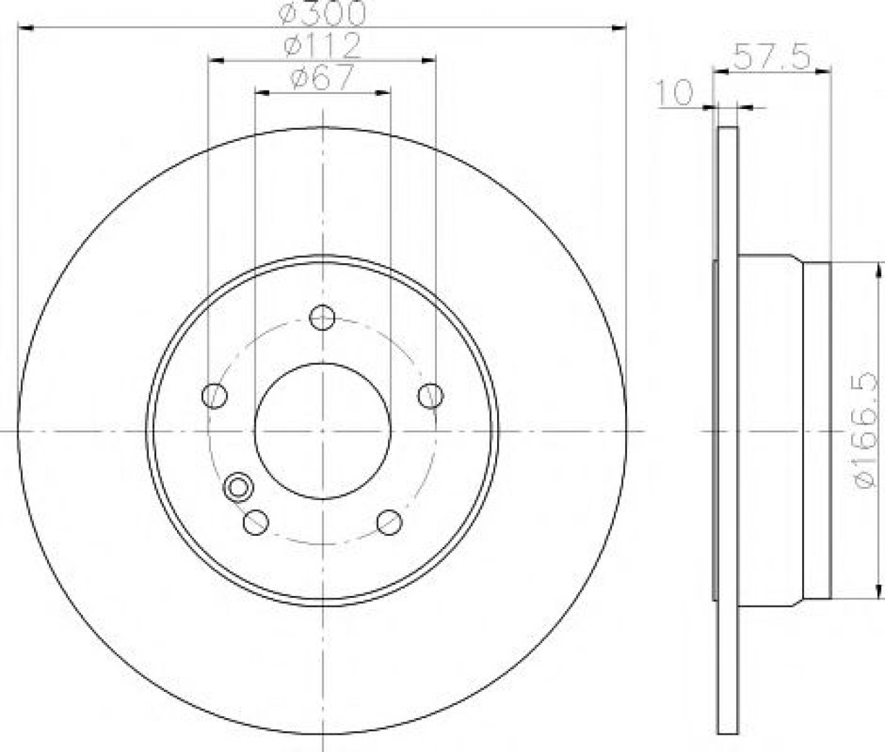 Disc frana MERCEDES E-CLASS Cupe (C207) (2009 - 2016) TEXTAR 92163303 piesa NOUA