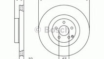 Disc frana MERCEDES E-CLASS (W211) (2002 - 2009) B...