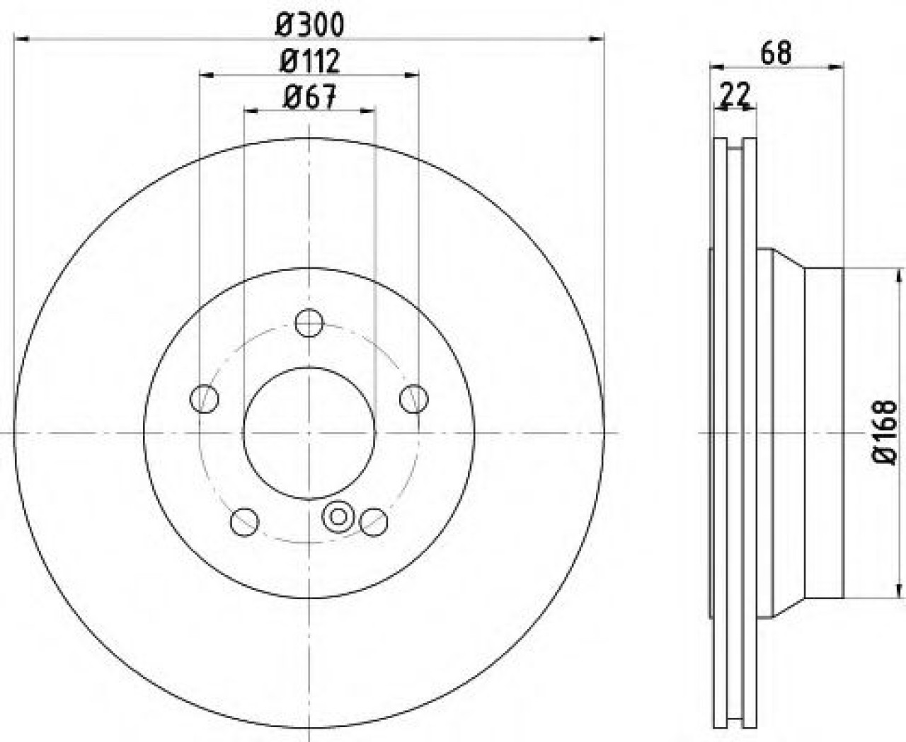 Disc frana MERCEDES E-CLASS (W211) (2002 - 2009) TEXTAR 92115505 piesa NOUA