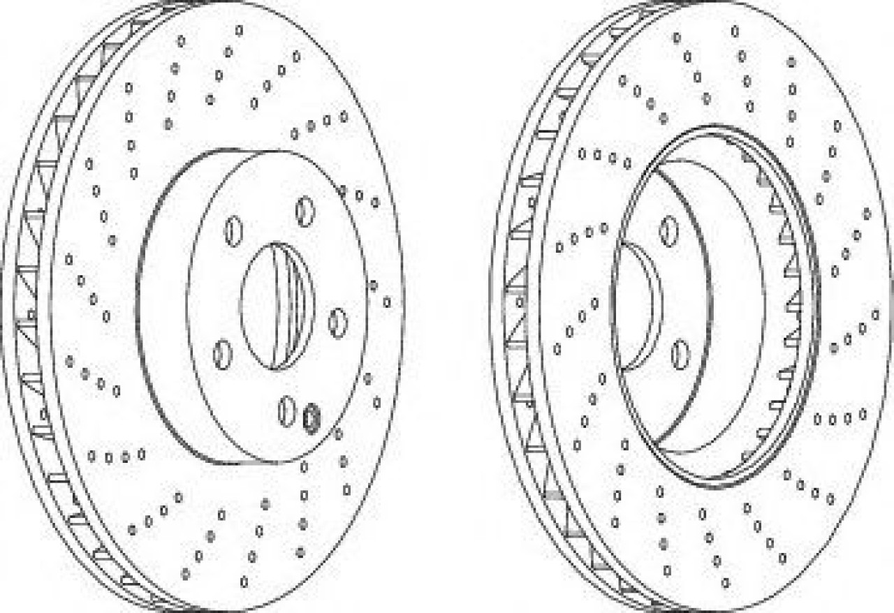 Disc frana MERCEDES E-CLASS (W212) (2009 - 2016) FERODO DDF1694C-1 piesa NOUA