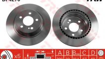 Disc frana MERCEDES E-CLASS (W212) (2009 - 2016) T...