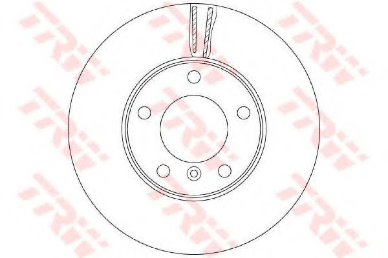 Disc frana MERCEDES G-CLASS (W463) (1989 - 2016) TRW DF6478S piesa NOUA