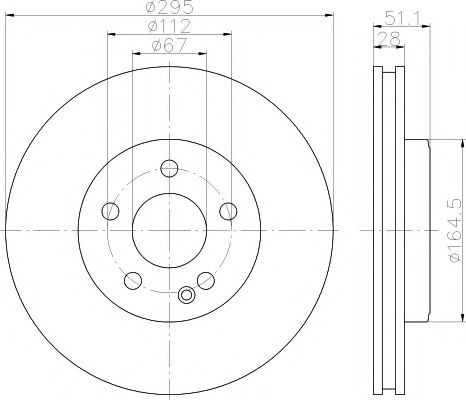 Disc frana MERCEDES GLA-CLASS (X156) (2013 - 2016) TEXTAR 92241603 piesa NOUA